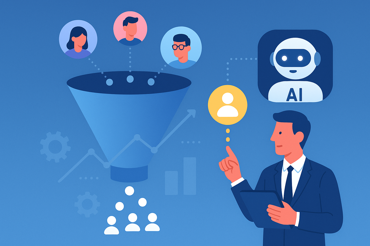 From Prospect to Customer: Automating the Entire Lead Nurturing Funnel with AI