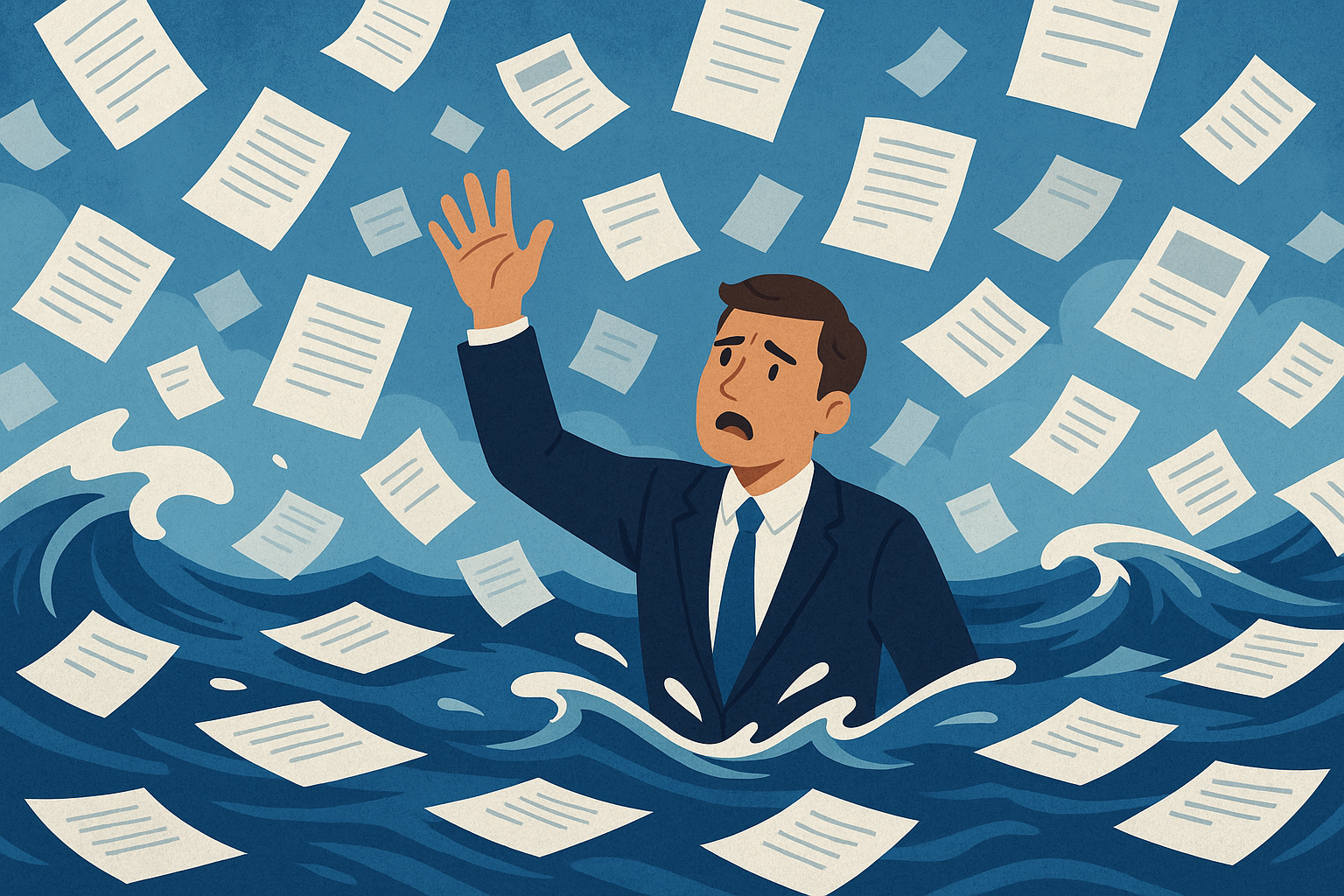 Is Your Business Drowning in Digital Paperwork? 5 Signs You're Ready for AI Automation